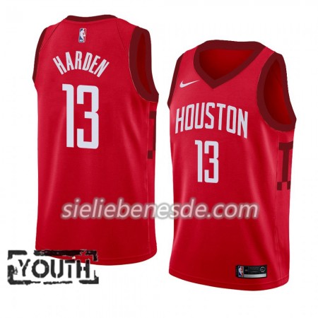 Kinder NBA Houston Rockets Trikot James Harden 13 2018-19 Nike Rot Swingman